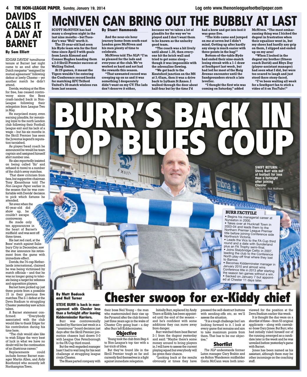 The Non-League Football Paper Preview Pages