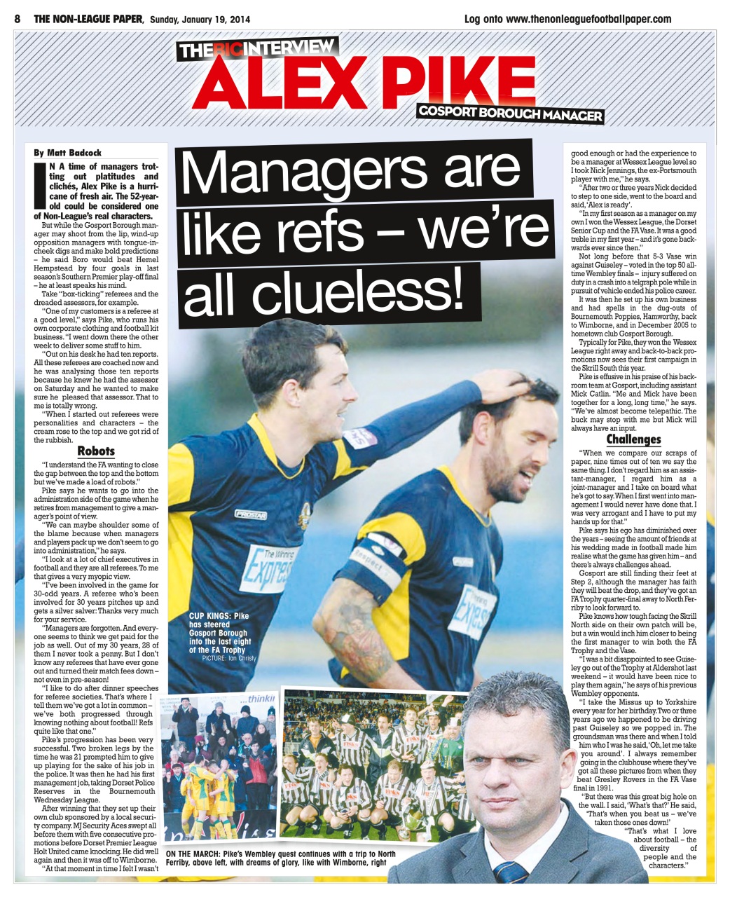 The Non-League Football Paper Preview Pages