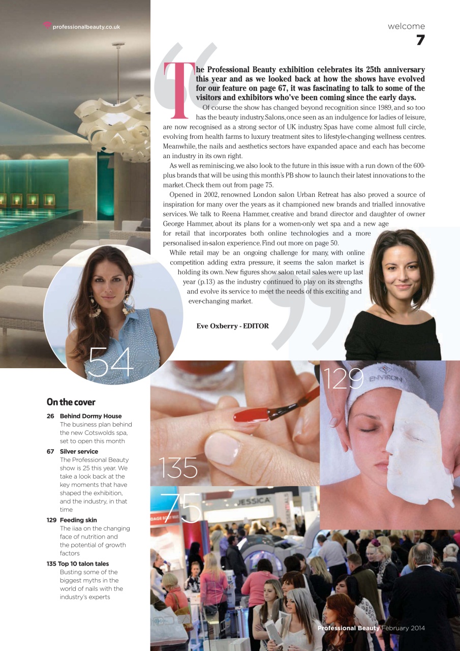 Professional Beauty Preview Pages