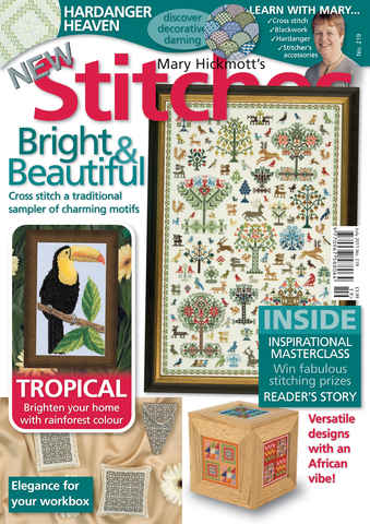 New Stitches issue Issue 219