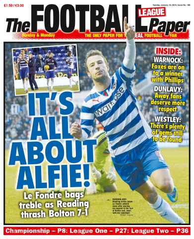 The Football League Paper issue 19th January 2014