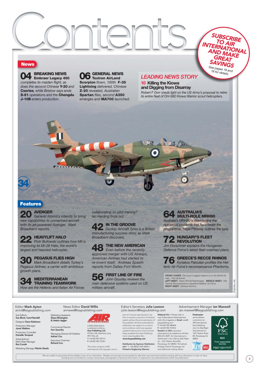 AIR International Preview Pages