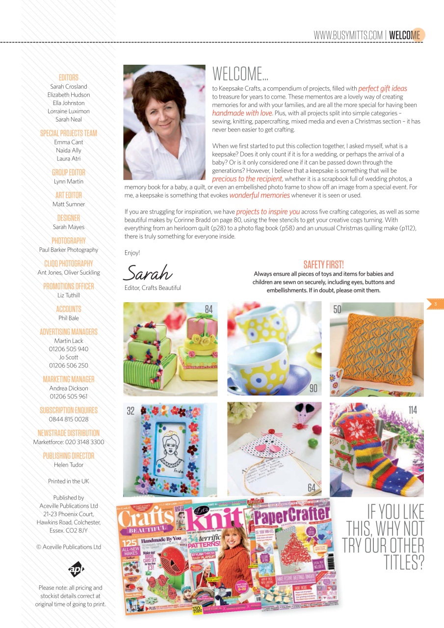 Crafts Beautiful Preview Pages
