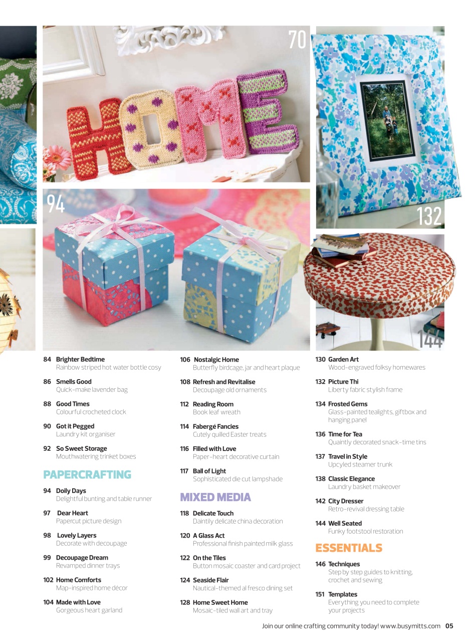 Crafts Beautiful Preview Pages