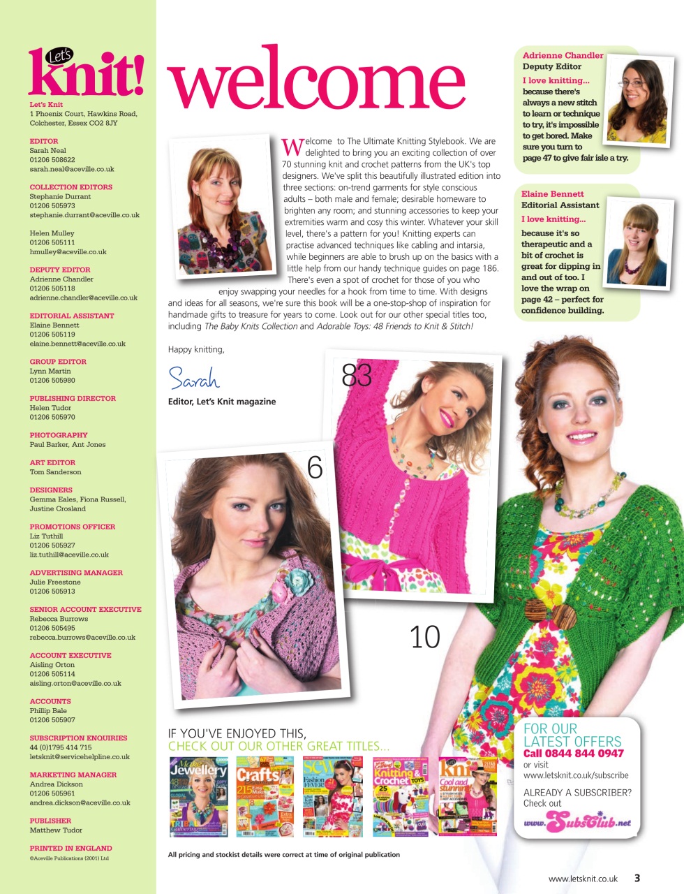 Crafts Beautiful Preview Pages