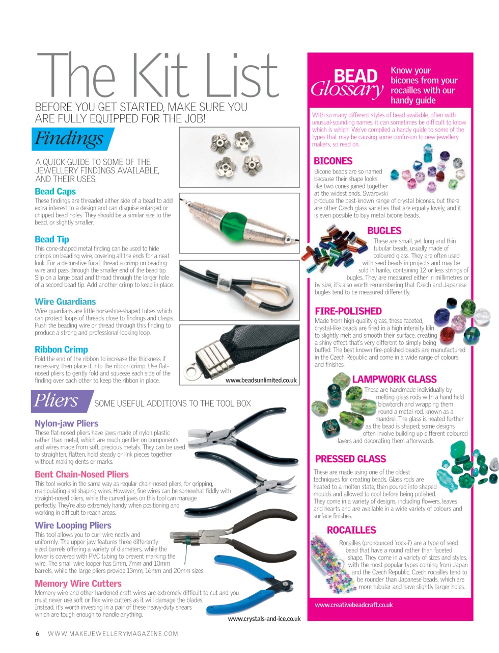 Crafts Beautiful Preview Pages