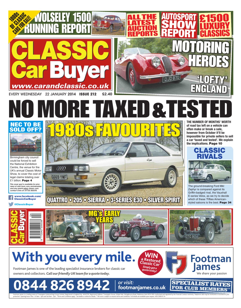 Classic Car Buyer Preview Pages