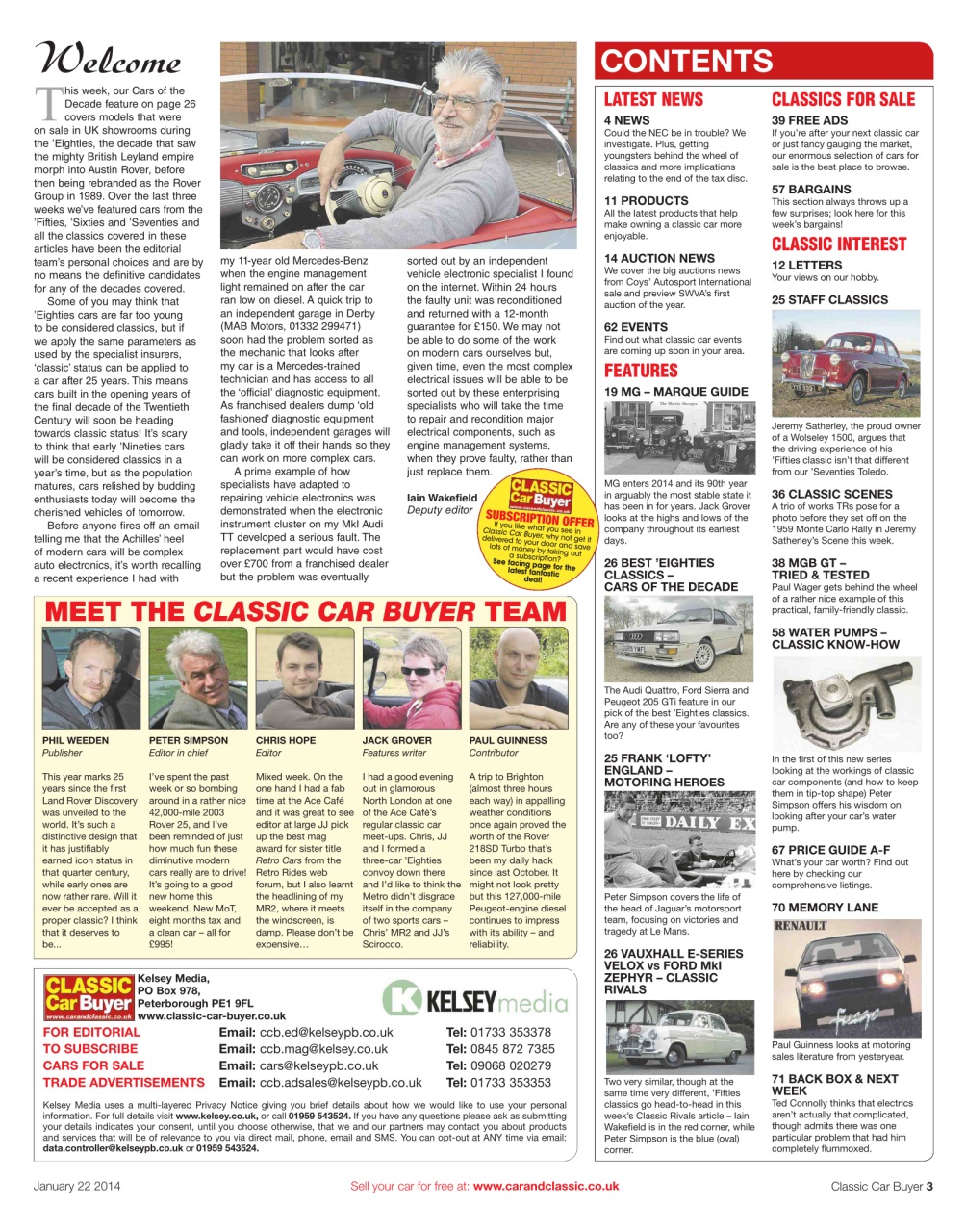 Classic Car Buyer Preview Pages