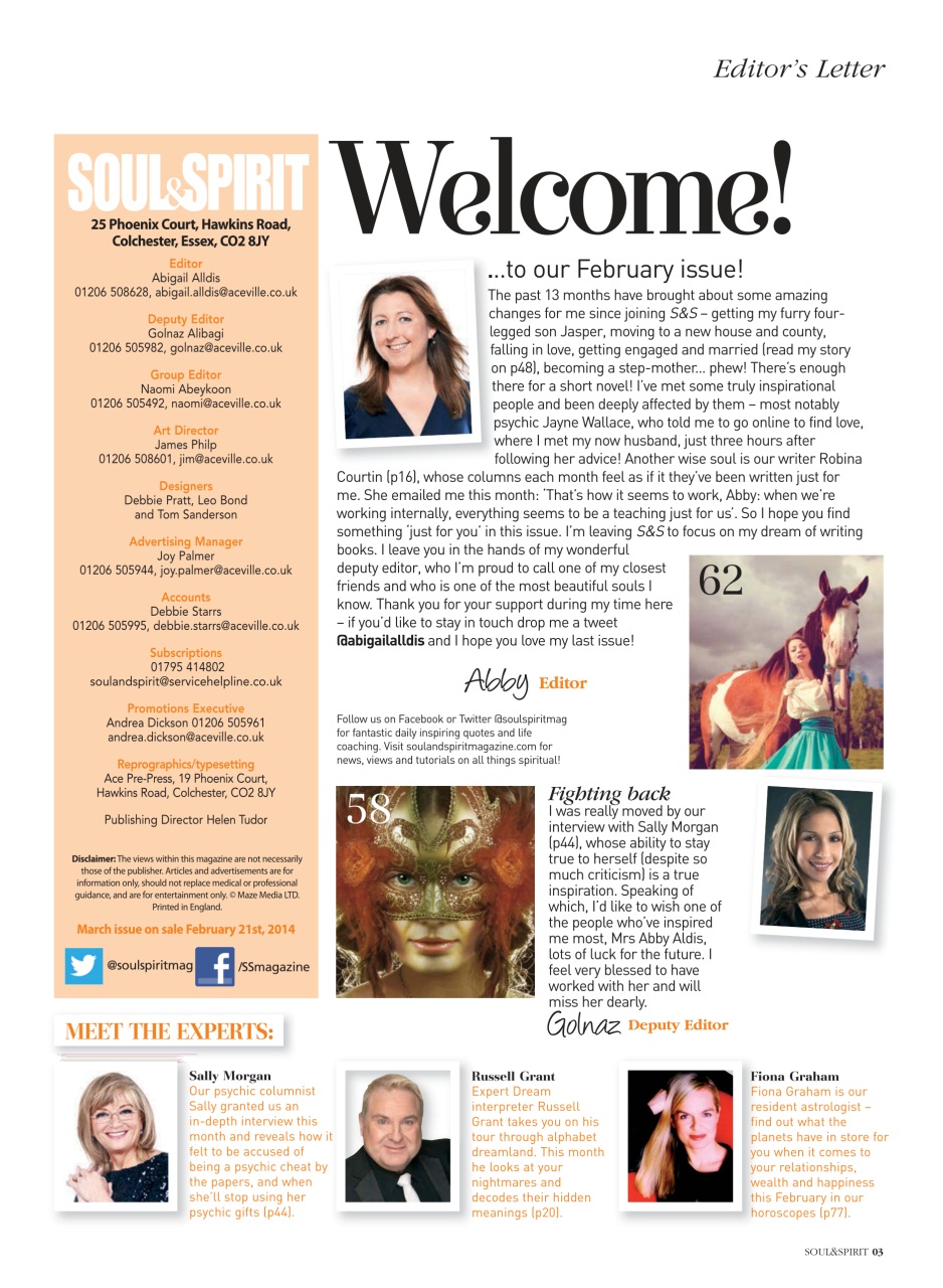 Soul & Spirit Preview Pages