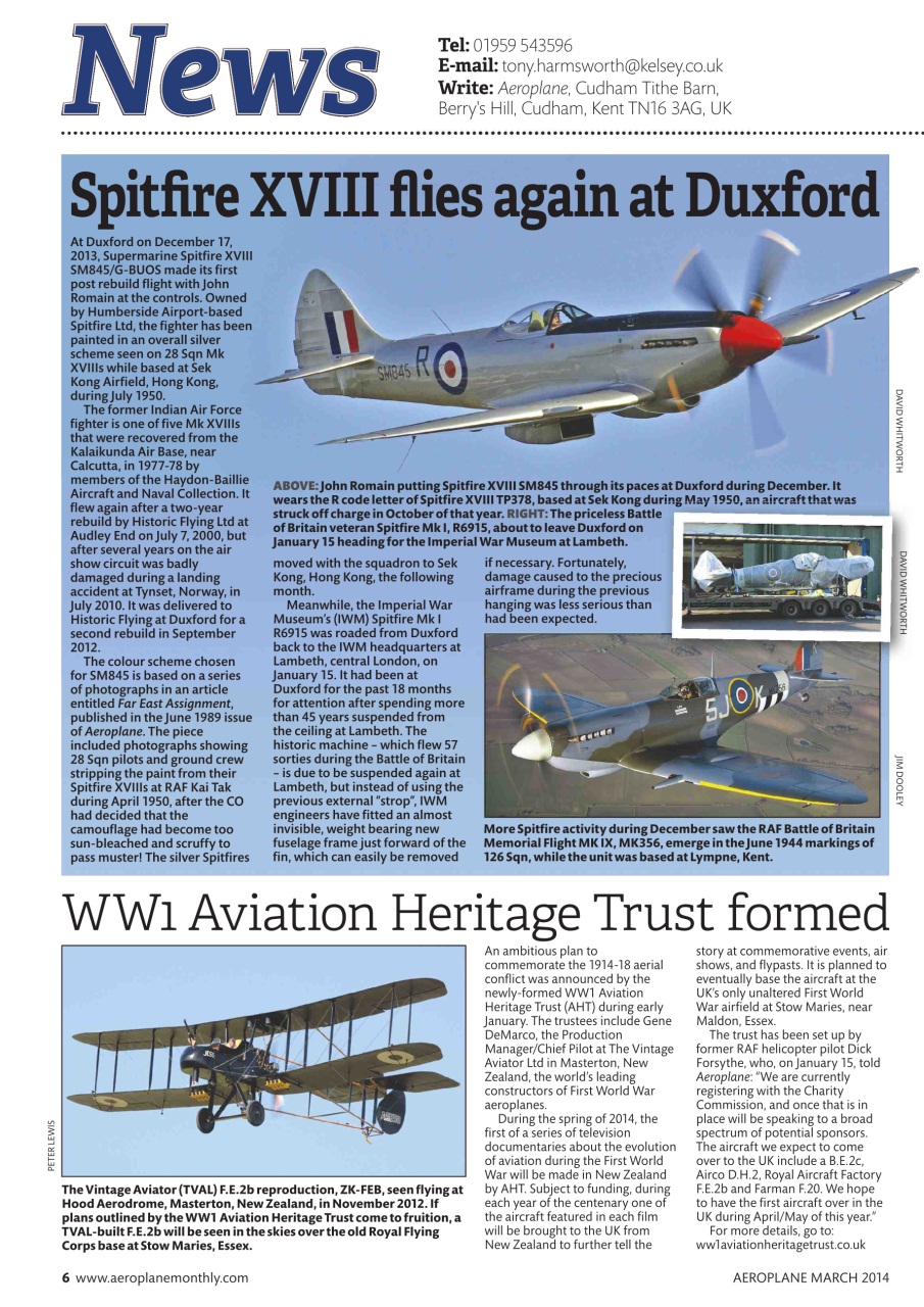 Aeroplane Preview Pages