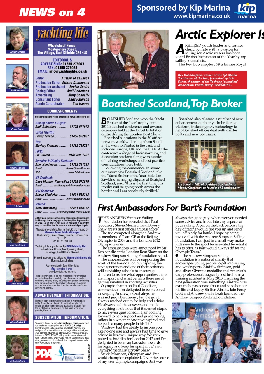 Yachting Life Preview Pages
