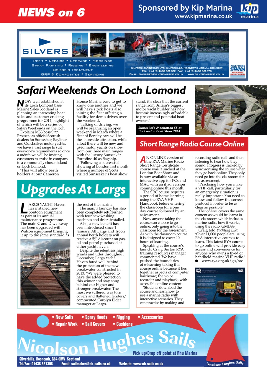 Yachting Life Preview Pages