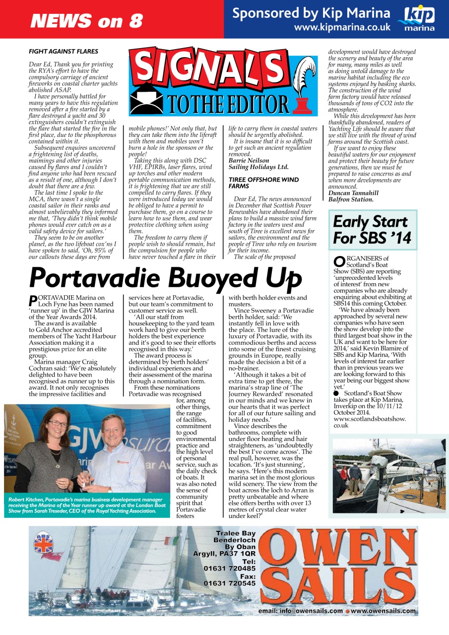 Yachting Life Preview Pages