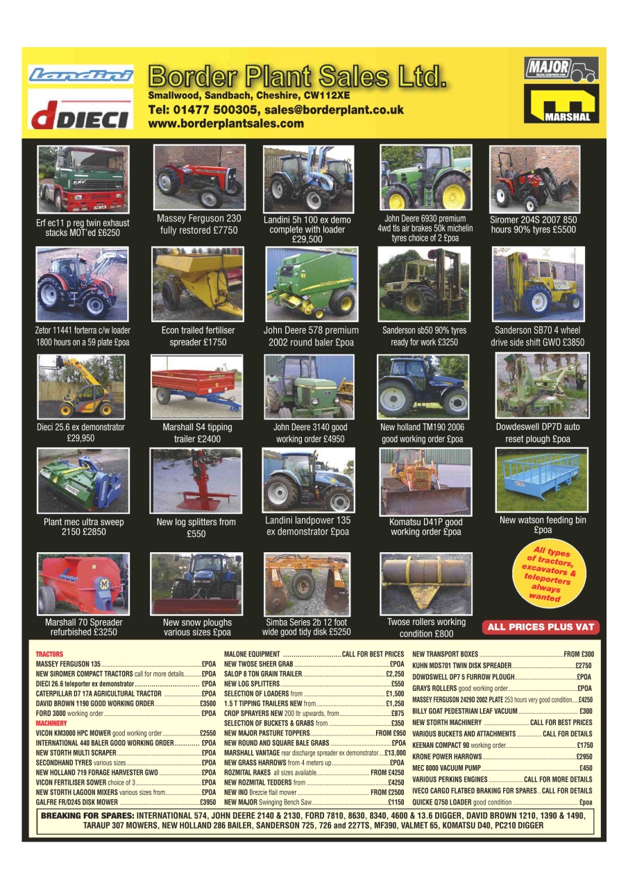 Classic Plant & Machinery Preview Pages
