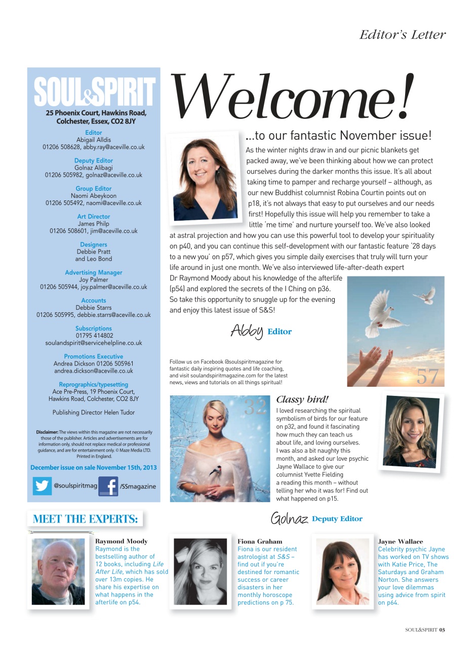 Soul & Spirit Preview Pages