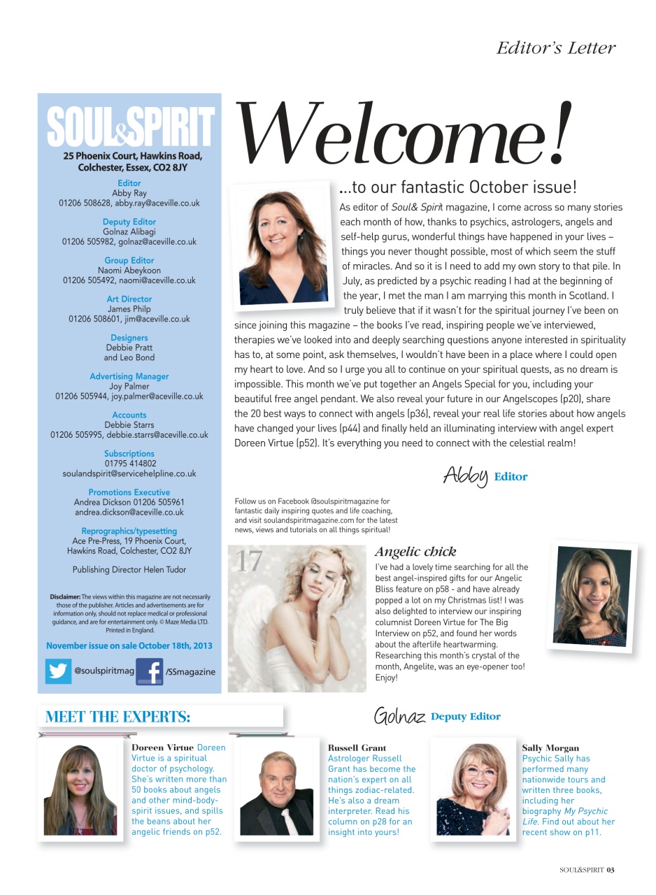 Soul & Spirit Preview Pages