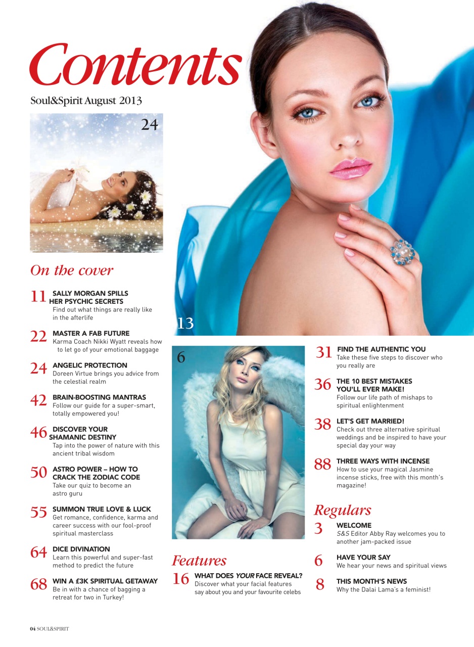 Soul & Spirit Preview Pages