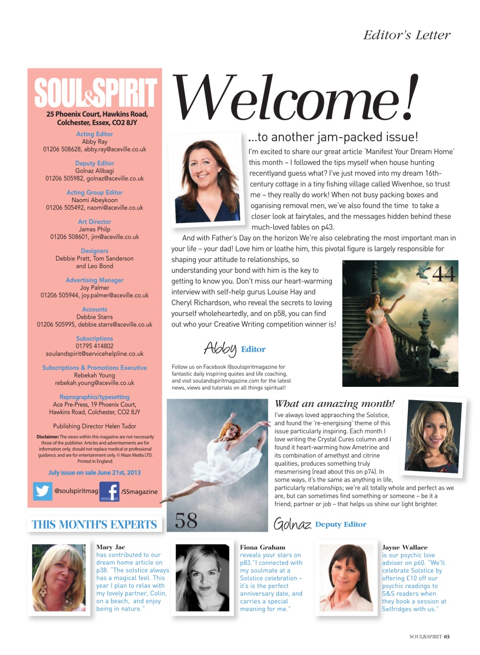 Soul & Spirit Preview Pages