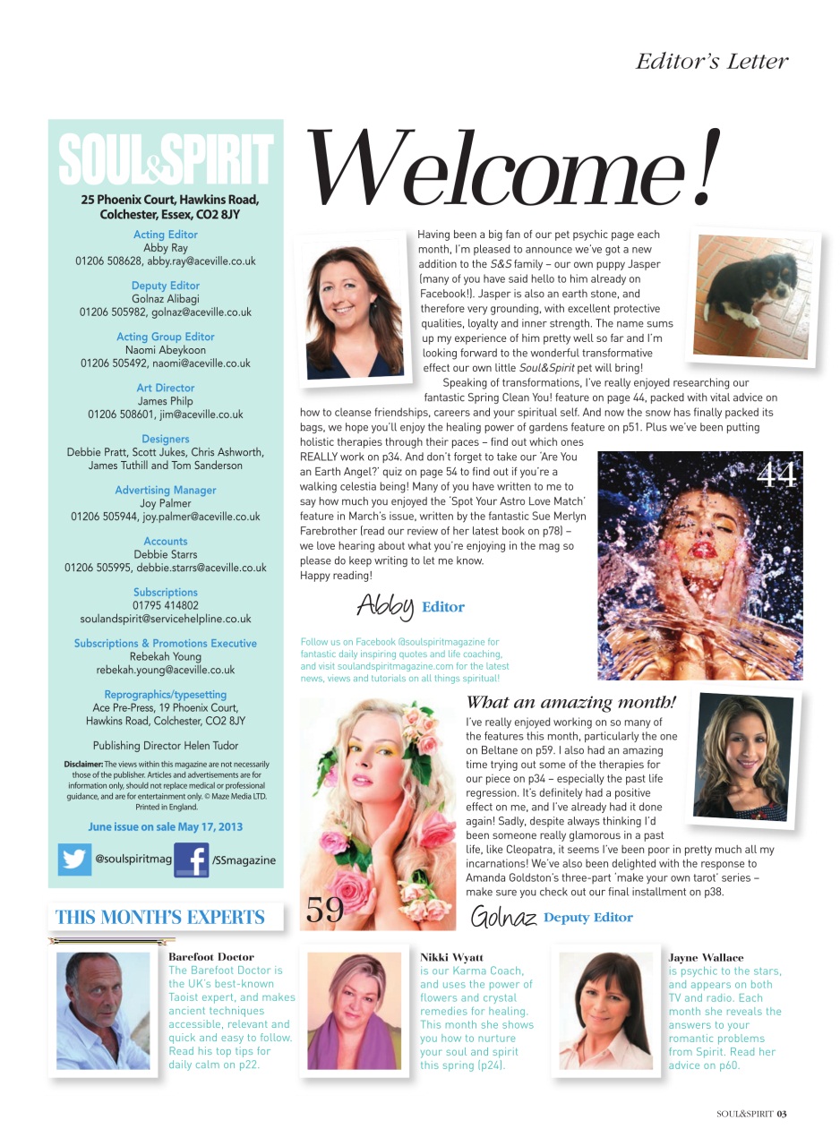 Soul & Spirit Preview Pages