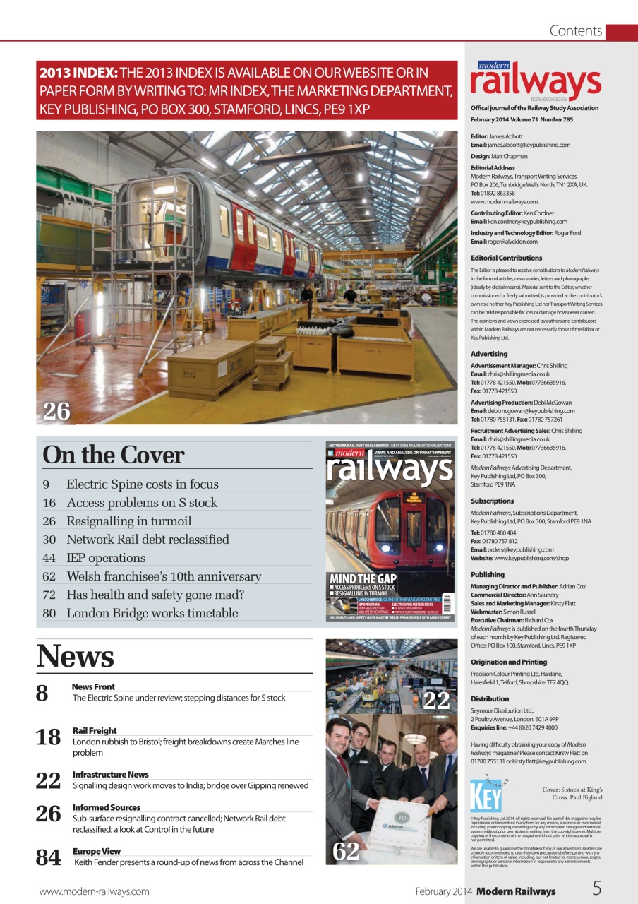 Modern Railways Preview Pages