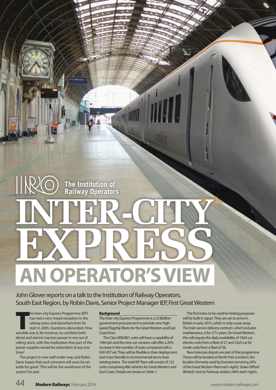Modern Railways Preview Pages