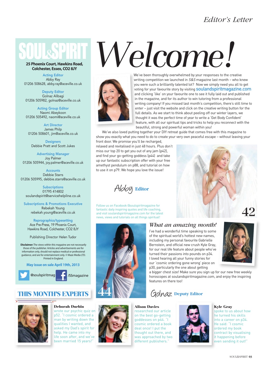 Soul & Spirit Preview Pages