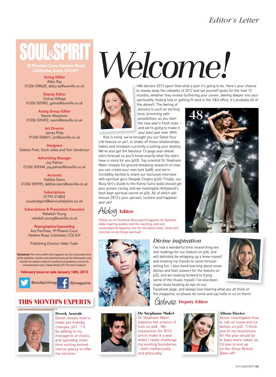 Soul & Spirit Preview Pages