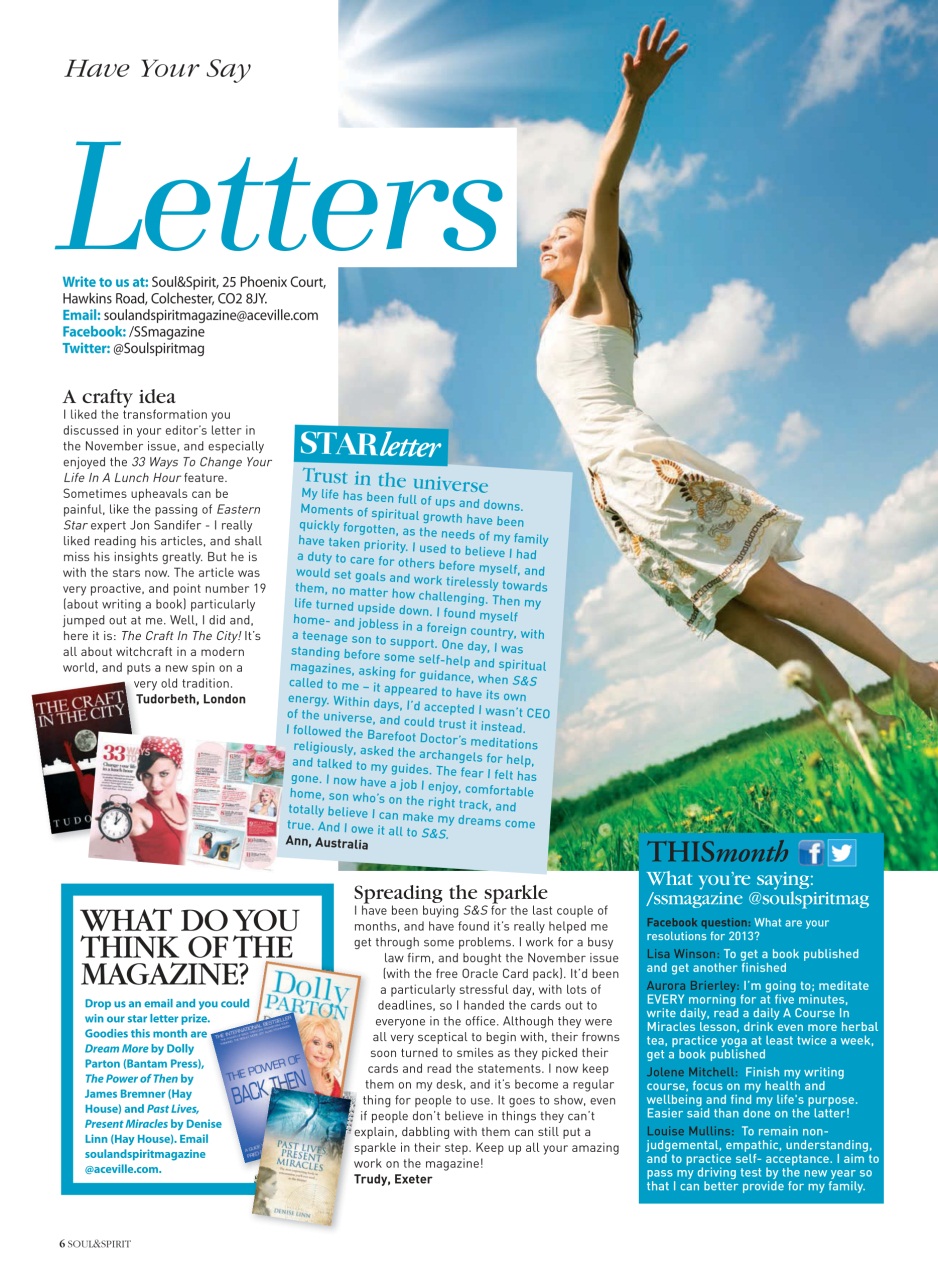 Soul & Spirit Preview Pages