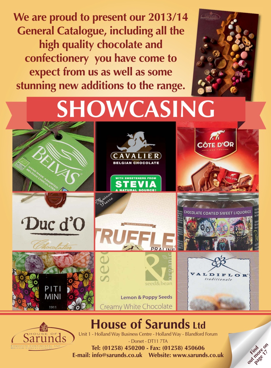 Speciality Food Preview Pages