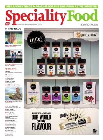Speciality Food issue June 2013