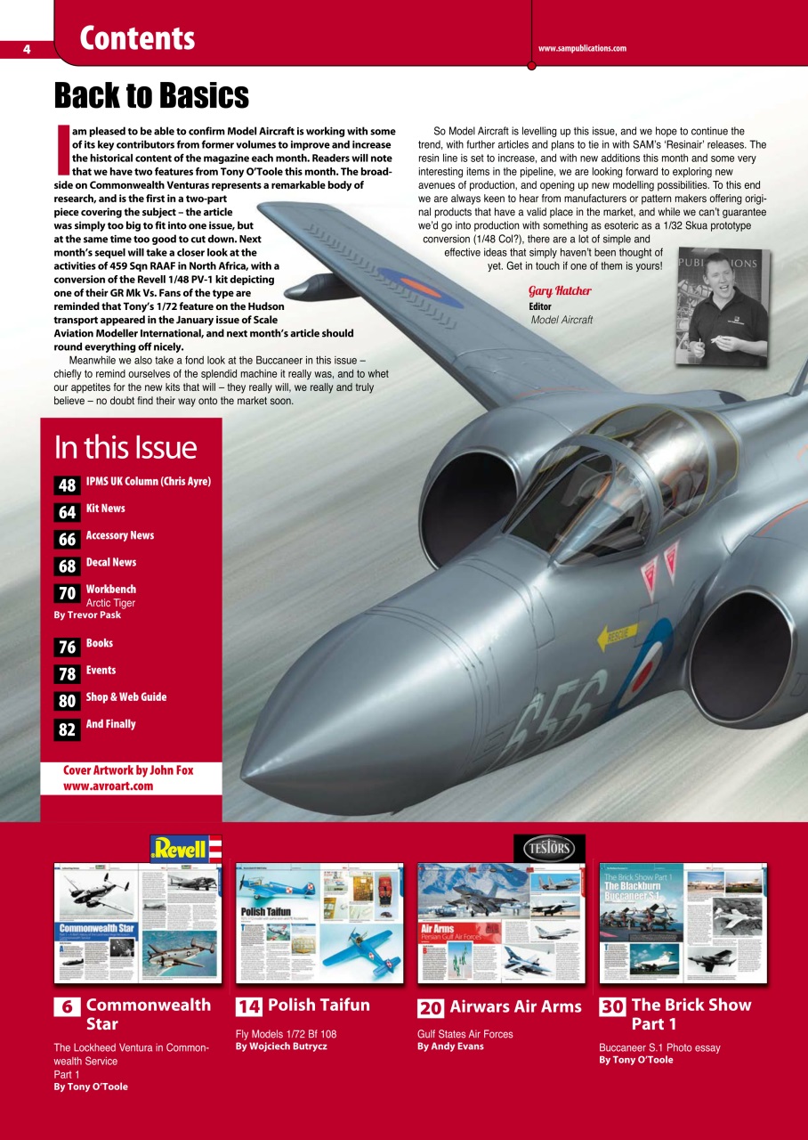 Model Aircraft Preview Pages