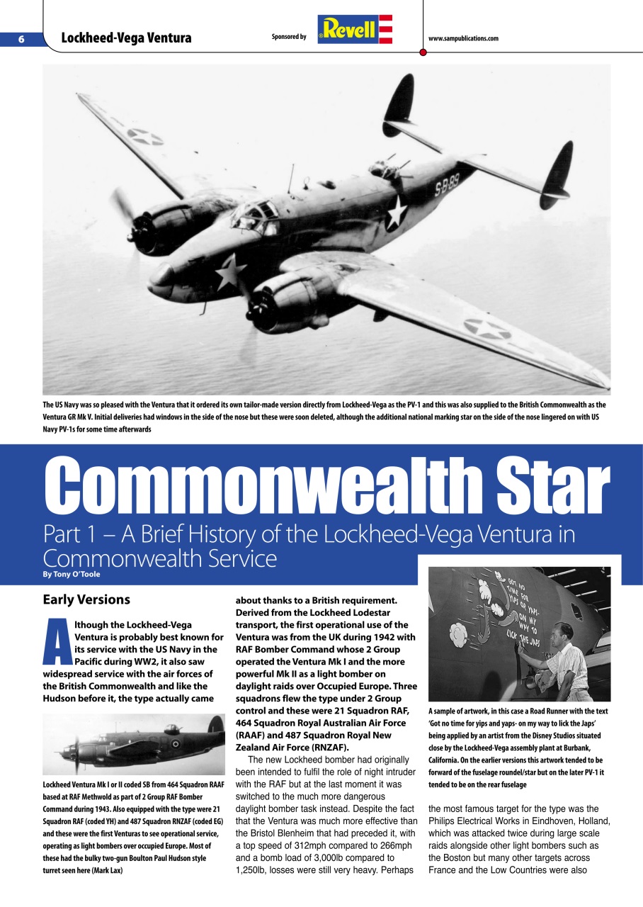 Model Aircraft Preview Pages
