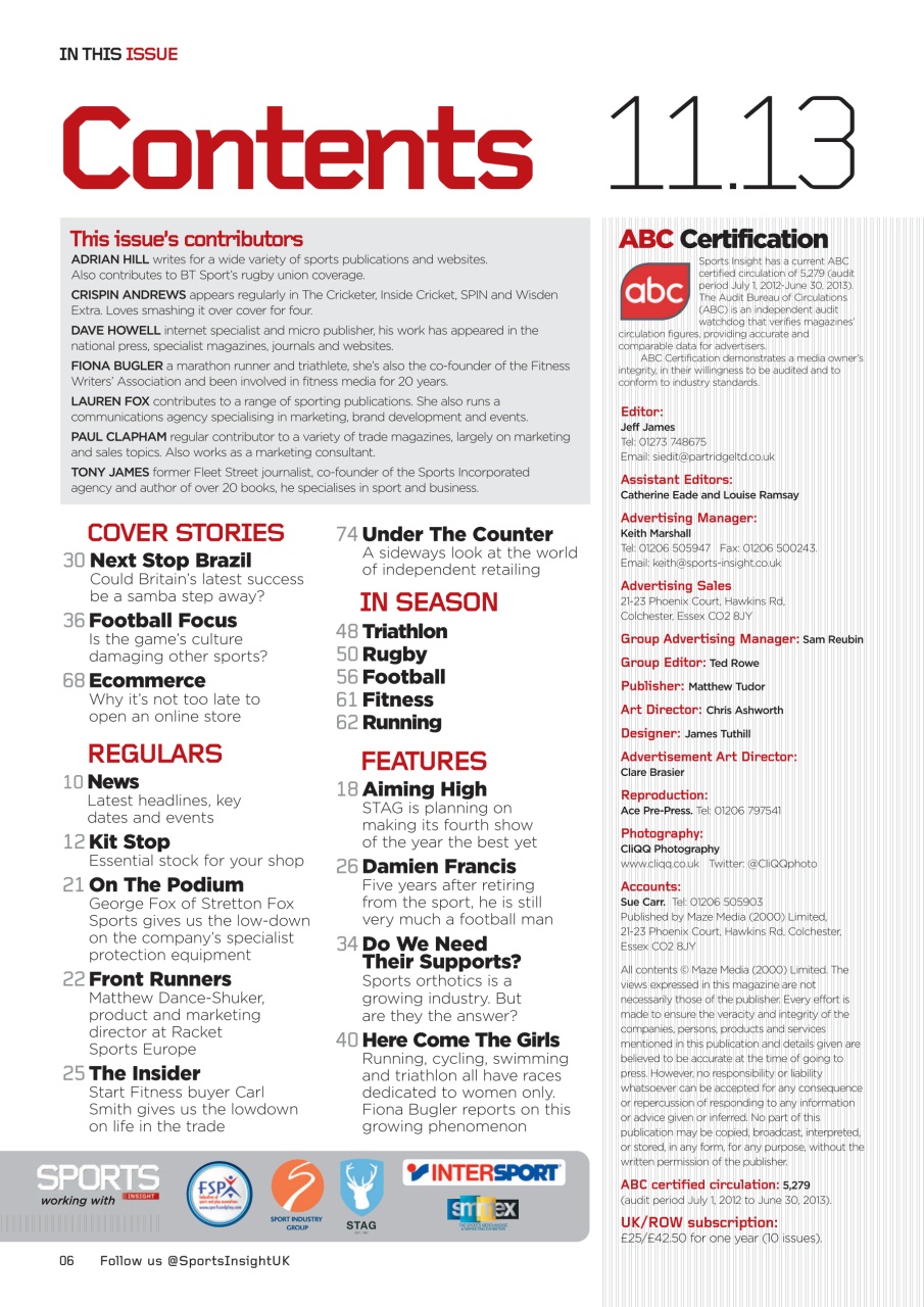 Sports Insight Preview Pages