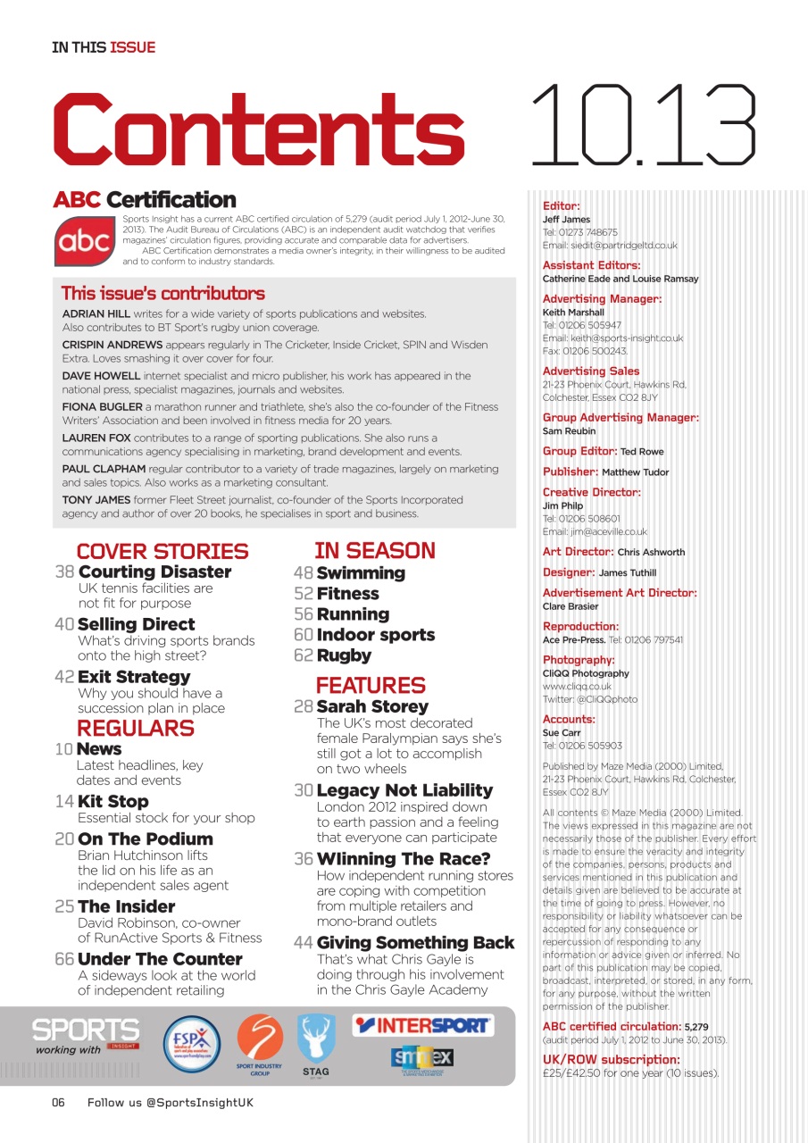 Sports Insight Preview Pages