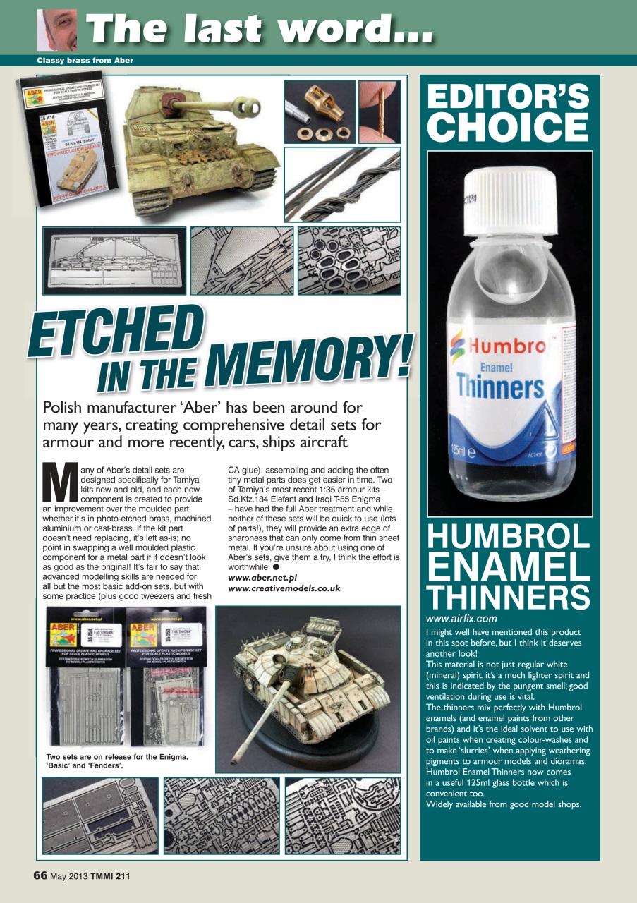 Tamiya Model Magazine Preview Pages