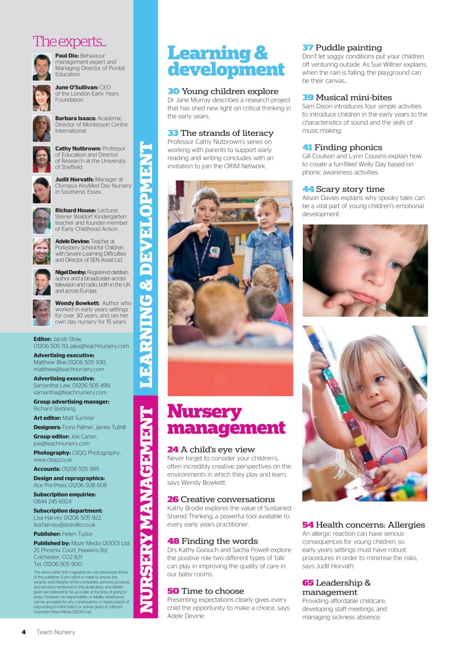 Teach Early Years Preview Pages