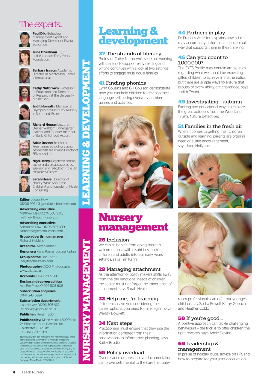 Teach Early Years Preview Pages