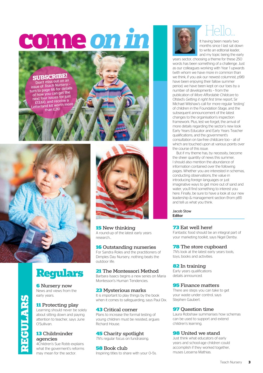 Teach Early Years Preview Pages