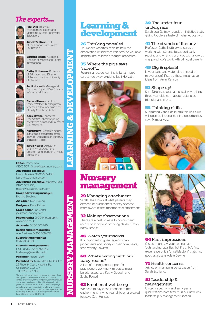 Teach Early Years Preview Pages