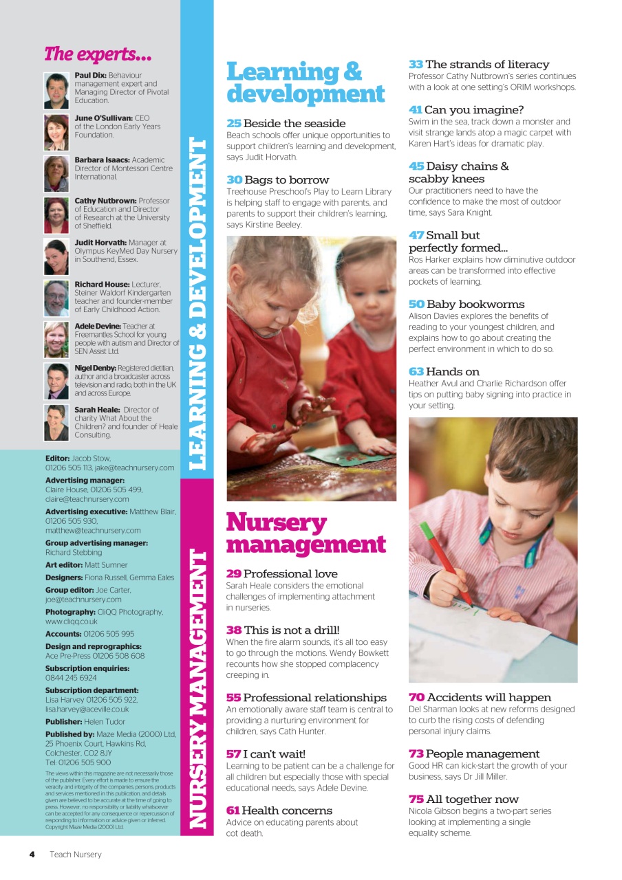 Teach Early Years Preview Pages