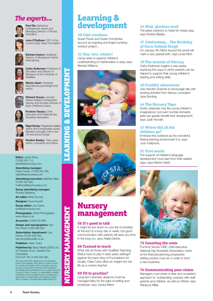 Teach Early Years Preview Pages