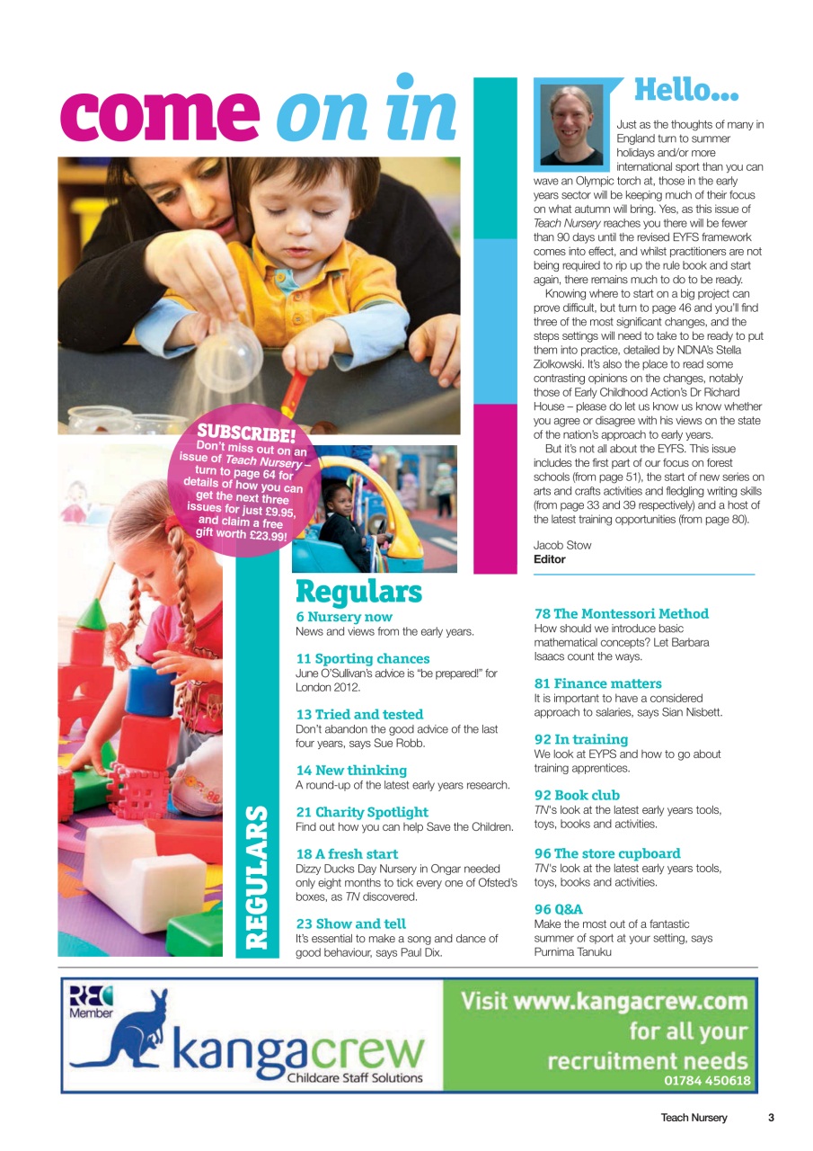 Teach Early Years Preview Pages