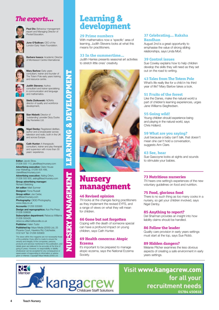 Teach Early Years Preview Pages