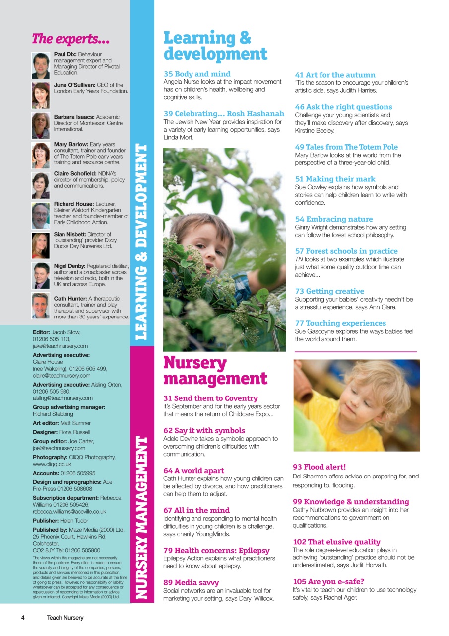 Teach Early Years Preview Pages