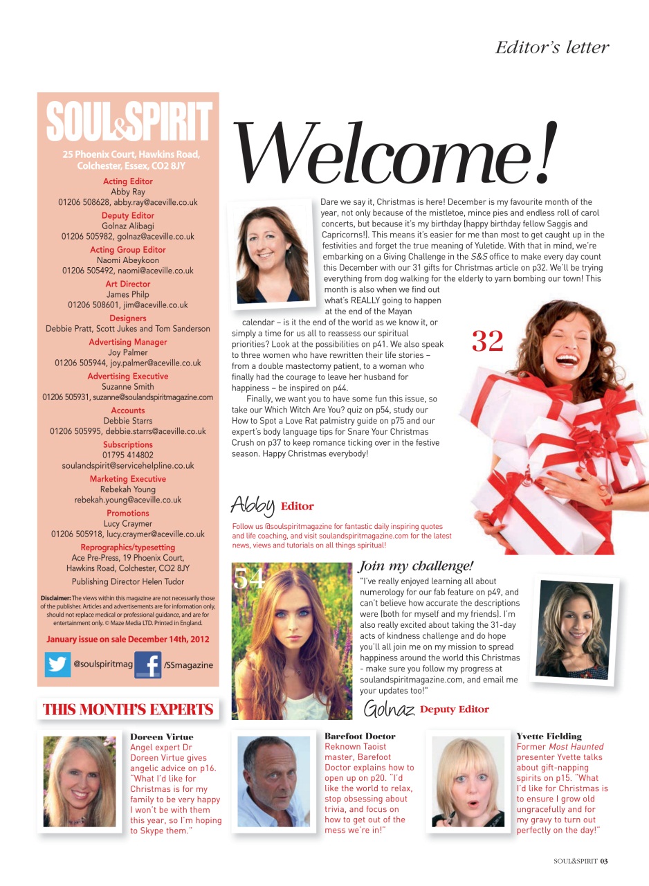 Soul & Spirit Preview Pages