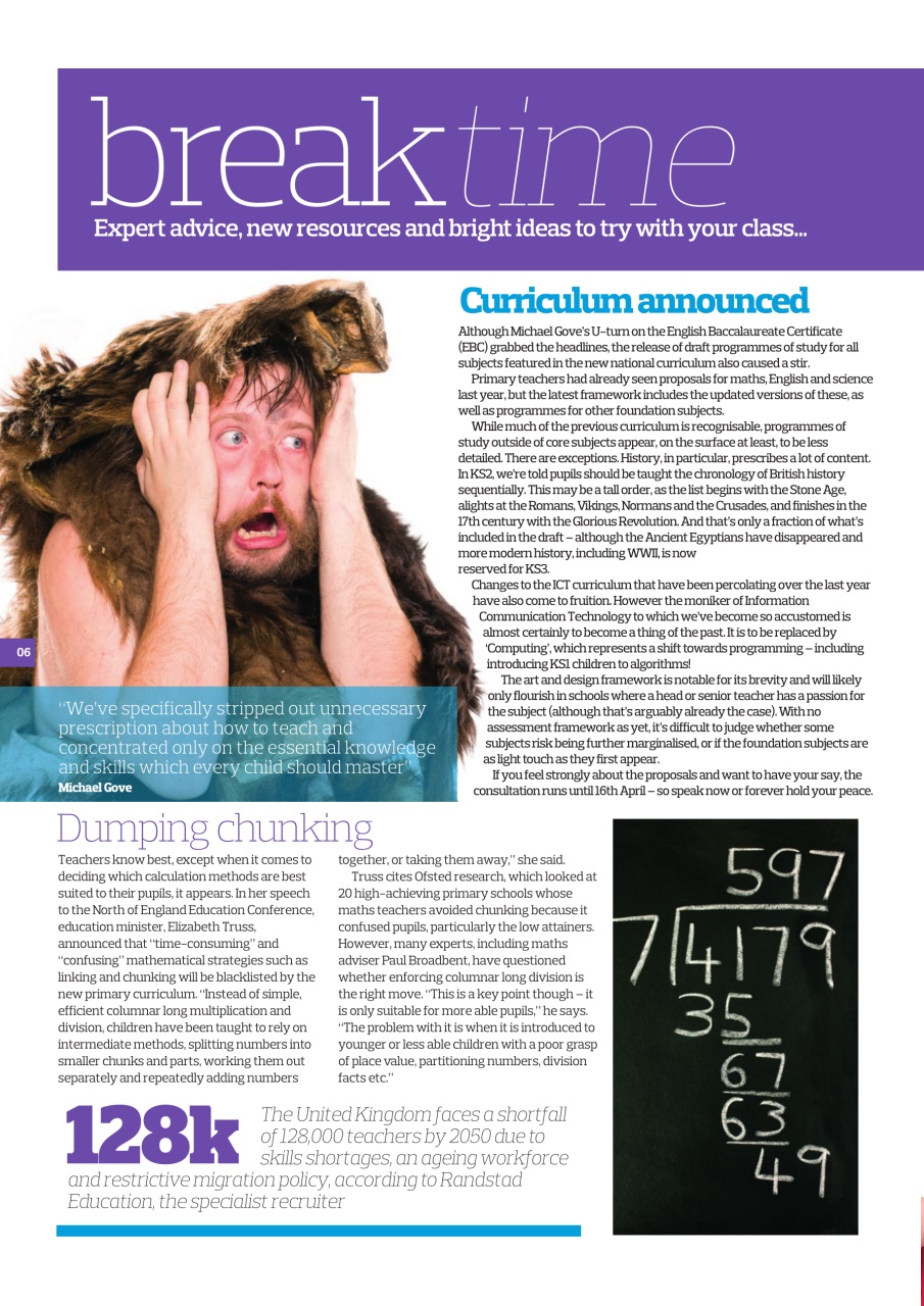 Teach Primary Preview Pages