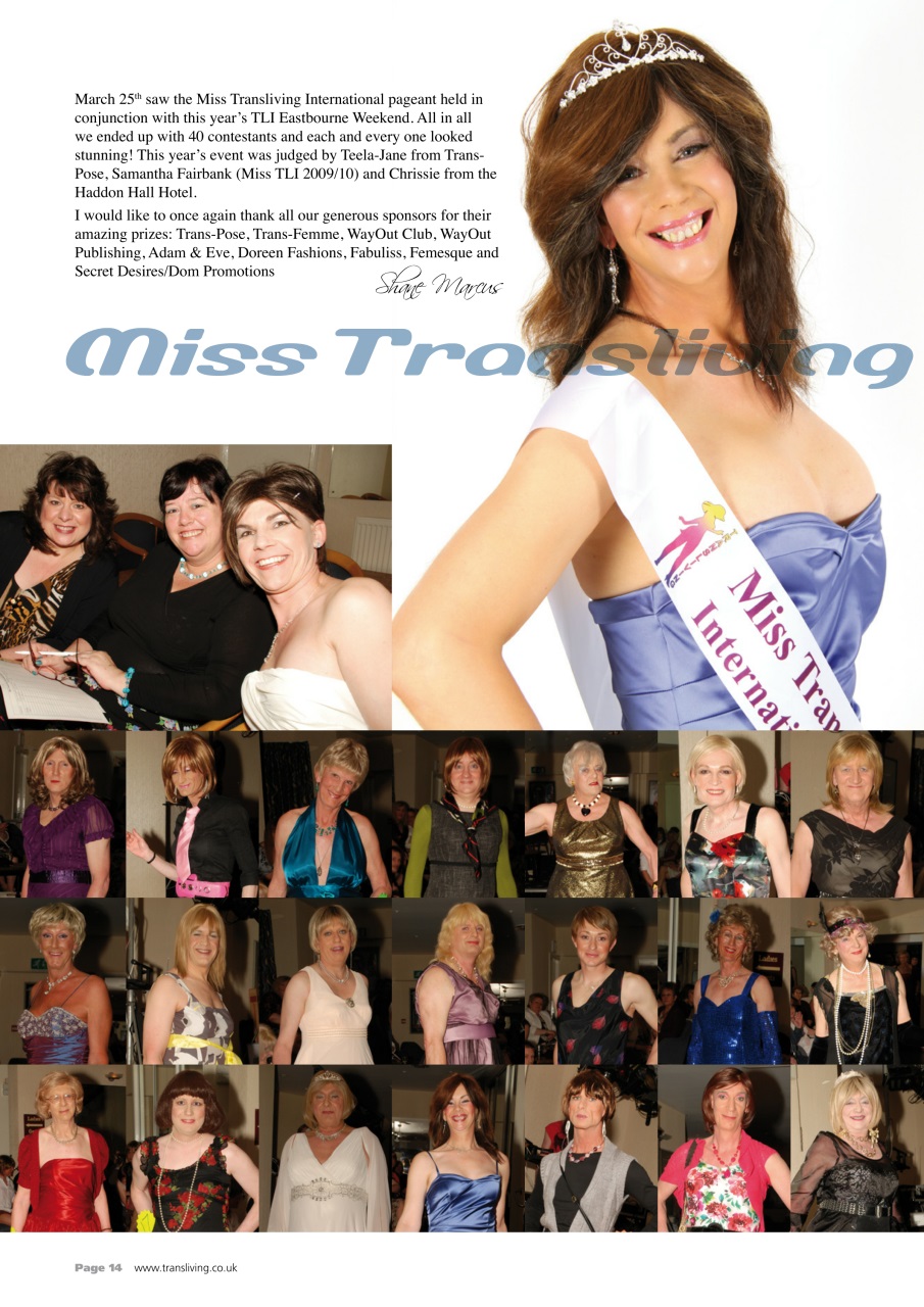 Transliving Magazine Preview Pages