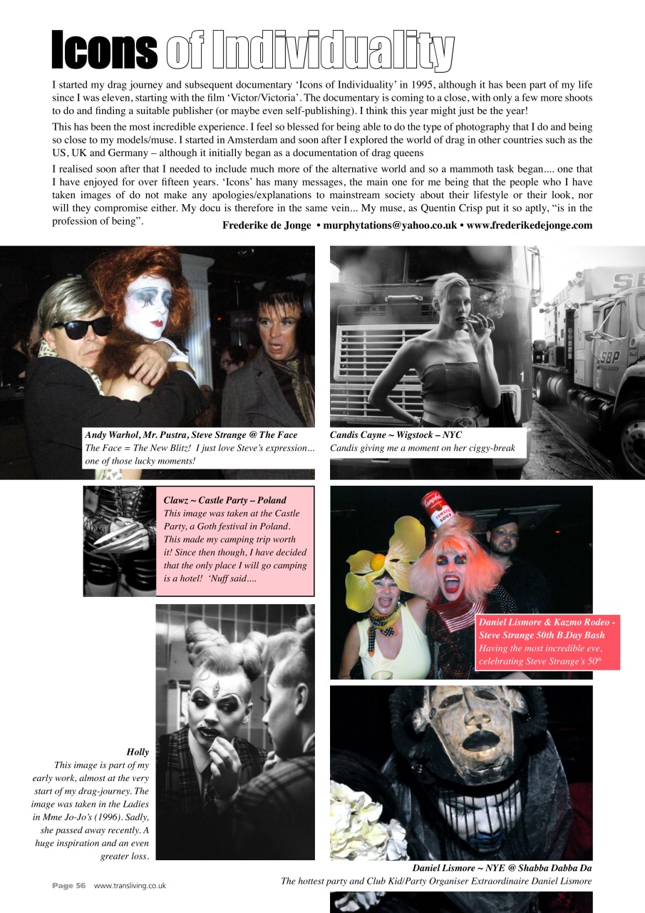 Transliving Magazine Preview Pages