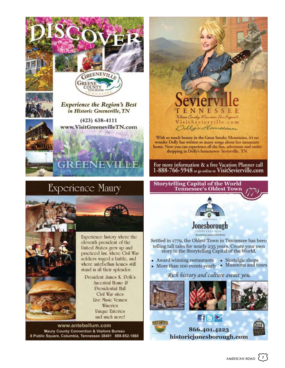 American Road Preview Pages