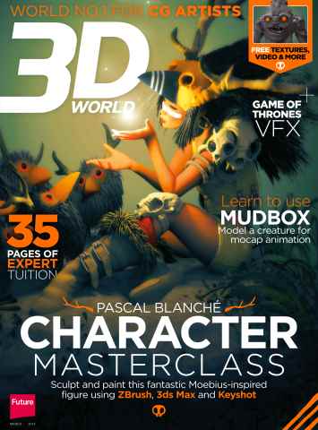3D World issue March 2014